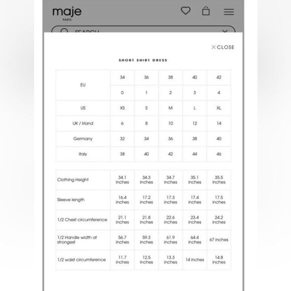 Maje Mini Dress Size 6 Rosima Black & White Ruched Wrap Front Long Sleeve NWT - Picture 16 of 16